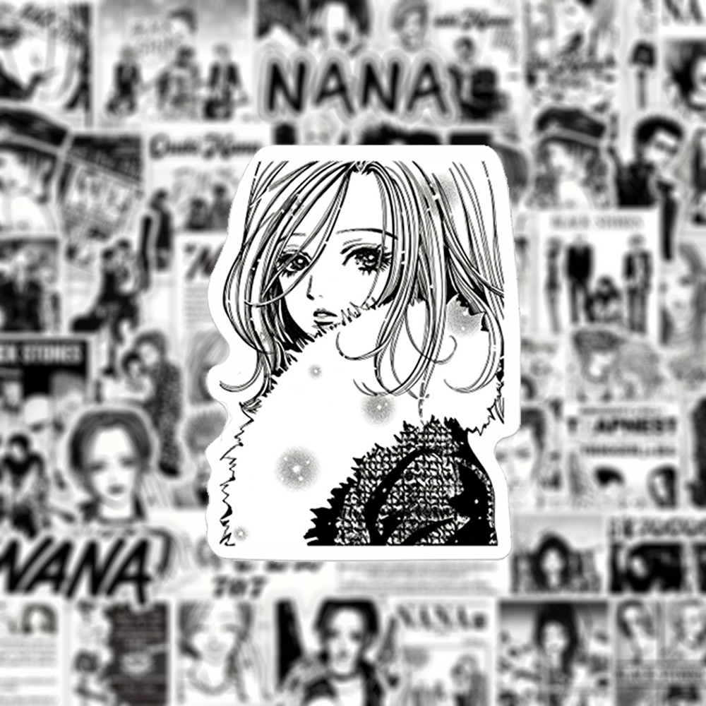 Laptop Accessories Girly - 10/30/52pcs Cool Girl Oosaki Nana Cartoon