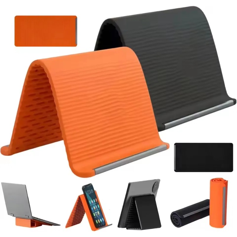 Laptop Stand Portable - Supporto per telefono in silicone flessibile
