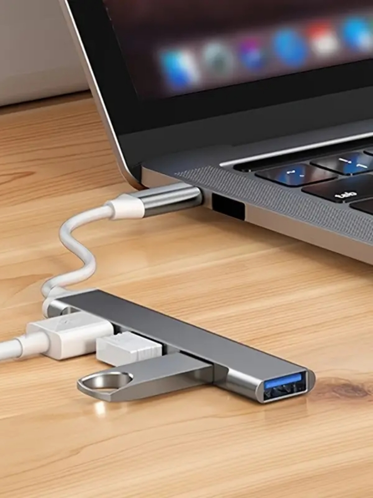 Mac Laptop Accessories - Hub USB Tipo C Multi-Splitter a