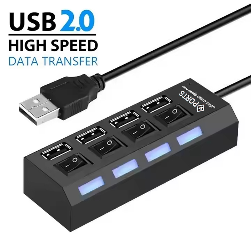 Laptop Accessories Computer - Hub USB 2.0 a 4 porte