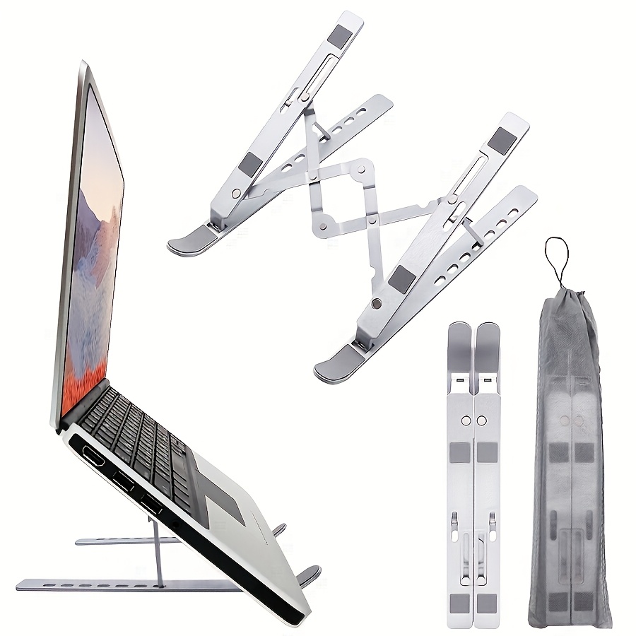 Laptop Stand Portable - Supporto Pieghevole per Laptop in Lega