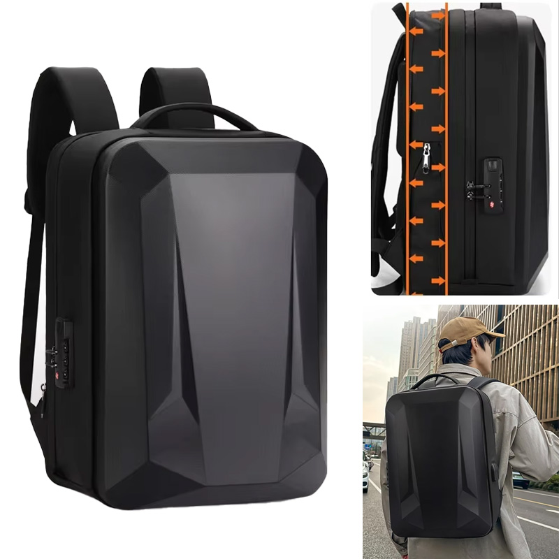 Laptop Backpack Anti Theft - Zaino espandibile per laptop da 15,6-16