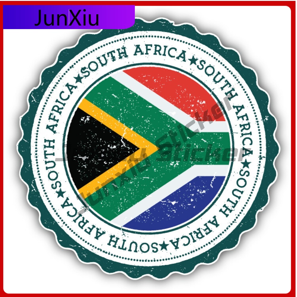 Laptop Accessories South Africa - Adesivo creativo con bandiera del Sudafrica,