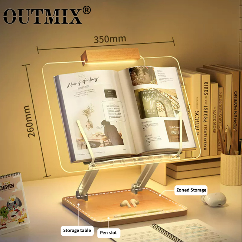 Laptop Accessories For Office - Supporto da Lettura in Legno con