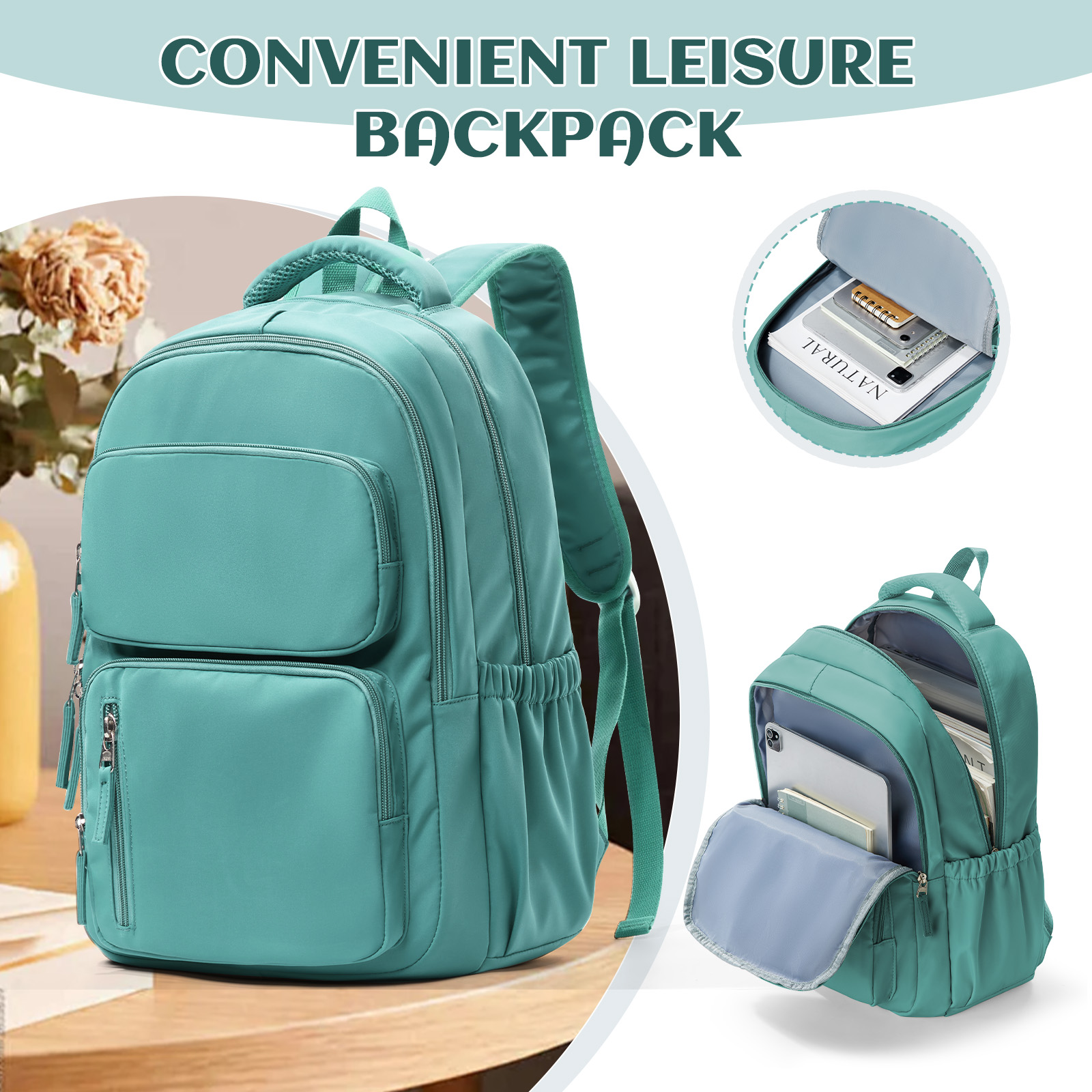Laptop Backpack Anti Theft - Zaino per Laptop leggero per uomo