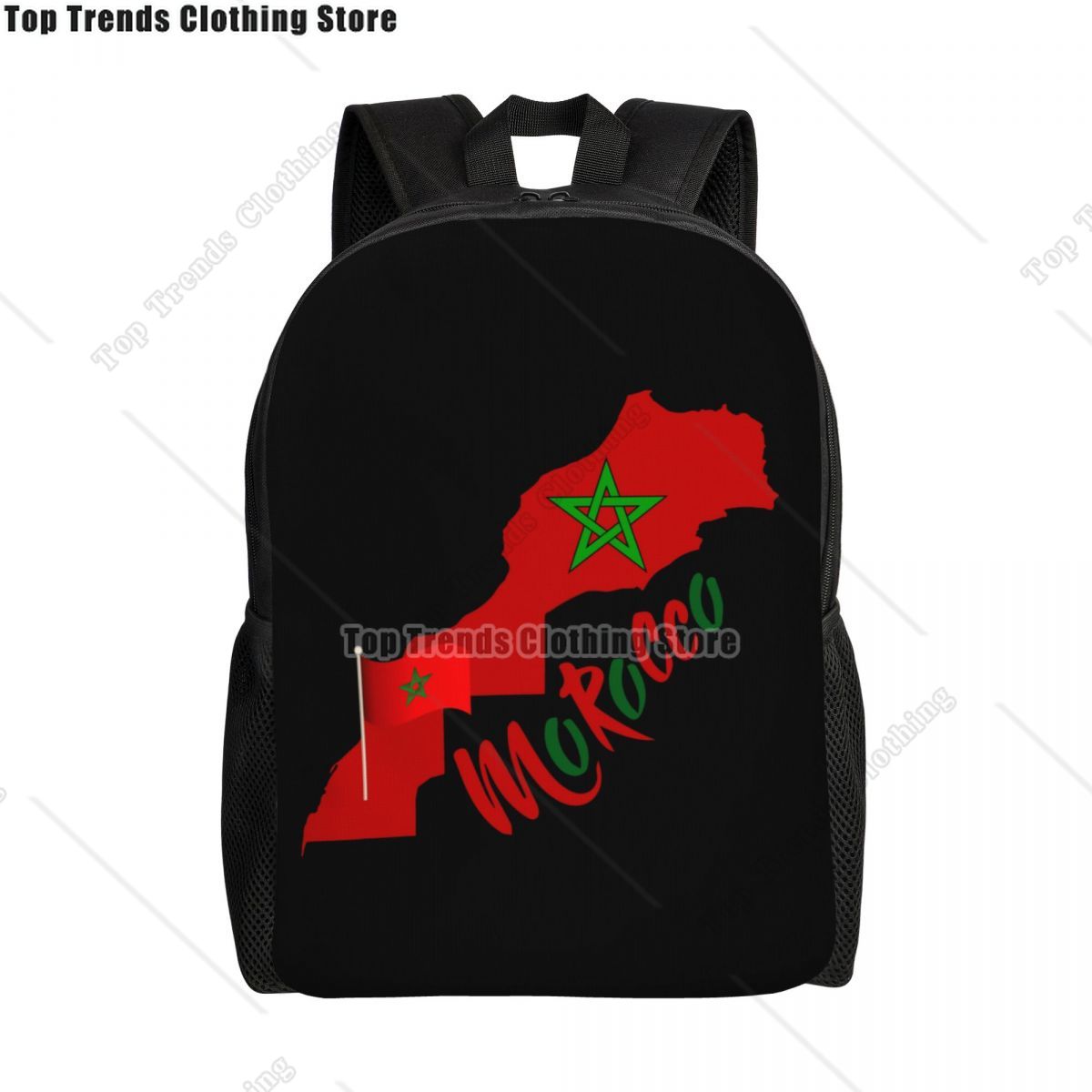 Laptop Accessories Women - Ara Is Maroccan Marocco Bandiera Zaino