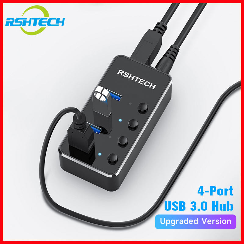Mac Laptop Accessories - RSHTECH USB Hub 3.0 Expander Splitter