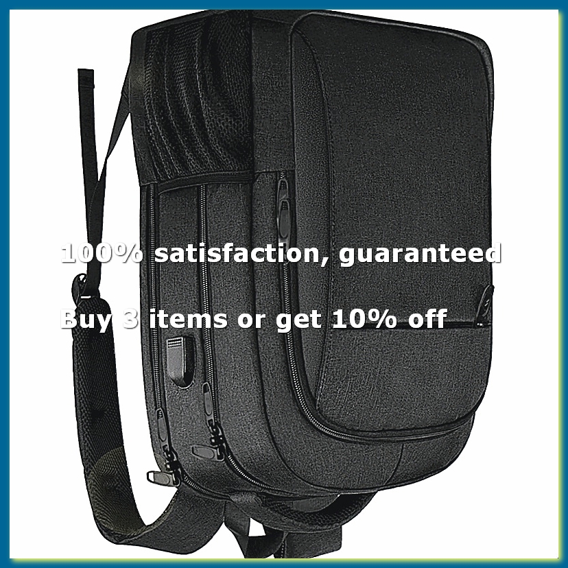 Zaino Antifurto USB Impermeabi - Laptop Backpack Anti Theft recensione e prezzo