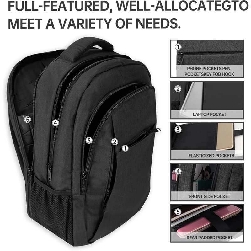 Zaino Antifurto USB Impermeabi - Laptop Backpack Anti Theft recensione e prezzo