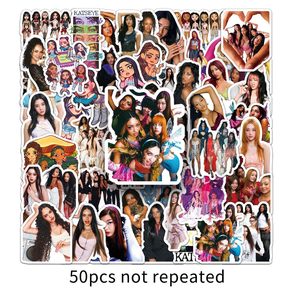50 Adesivi Graffiti KATSEYE pe - Laptop Accessories Girly recensione e prezzo