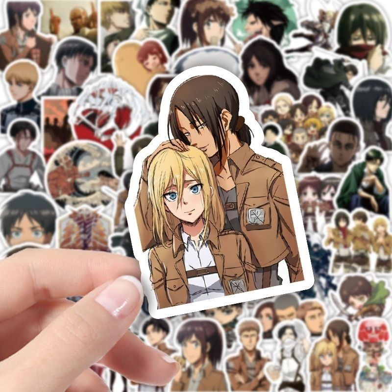 60 Pezzi Adesivi Anime Attack  - Accessories Laptop recensione e prezzo