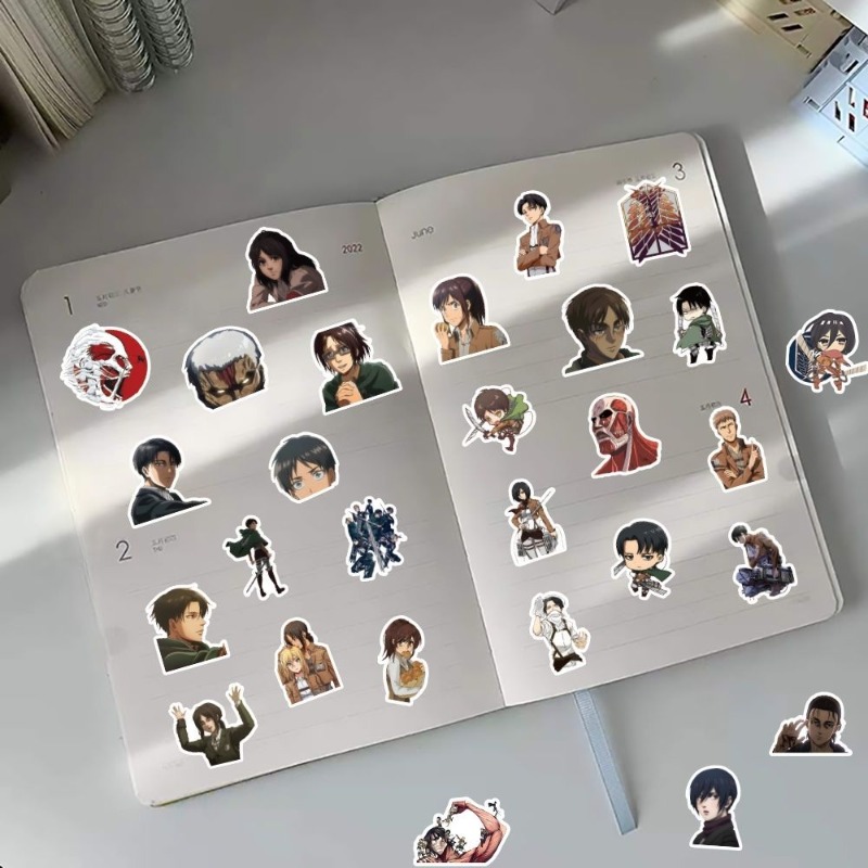 60 Pezzi Adesivi Anime Attack  - Accessories Laptop recensione e prezzo