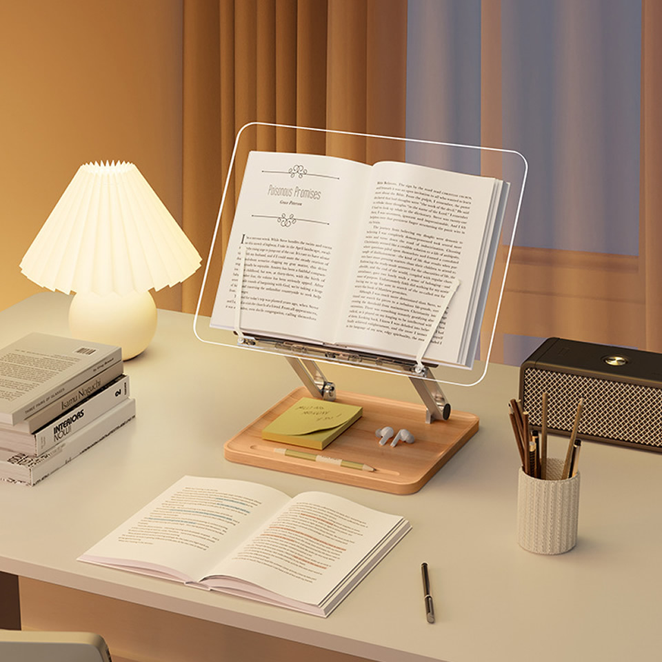 Supporto da Lettura in Legno c - Laptop Accessories For Office recensione e prezzo