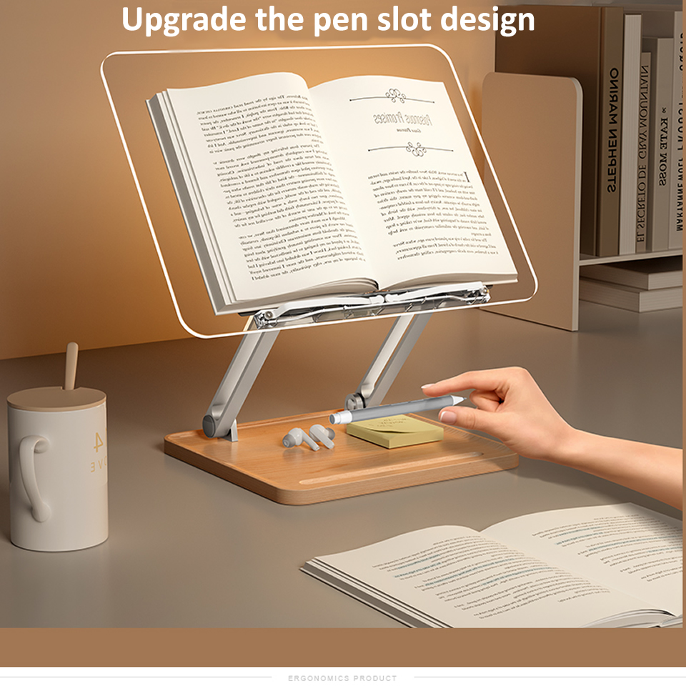 Supporto da Lettura in Legno c - Laptop Accessories For Office recensione e prezzo
