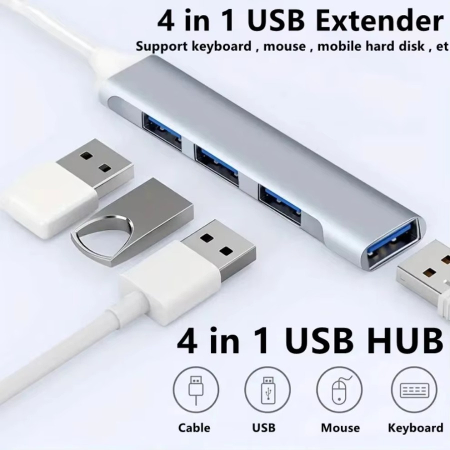 Hub USB 4 in 1, Hub USB-C con  - Mac Laptop Accessories recensione e prezzo