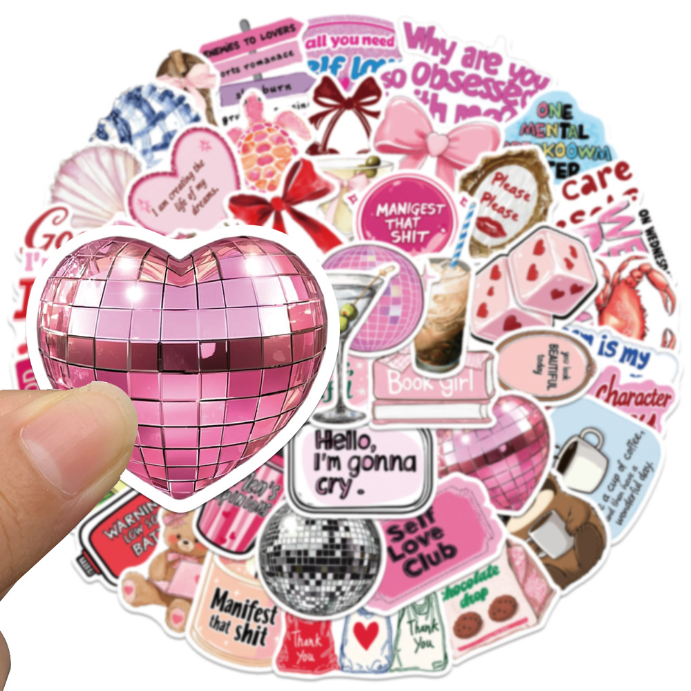 50 Pezzi Adesivi Rosa Ispirazi - Laptop Accessories Girly recensione e prezzo