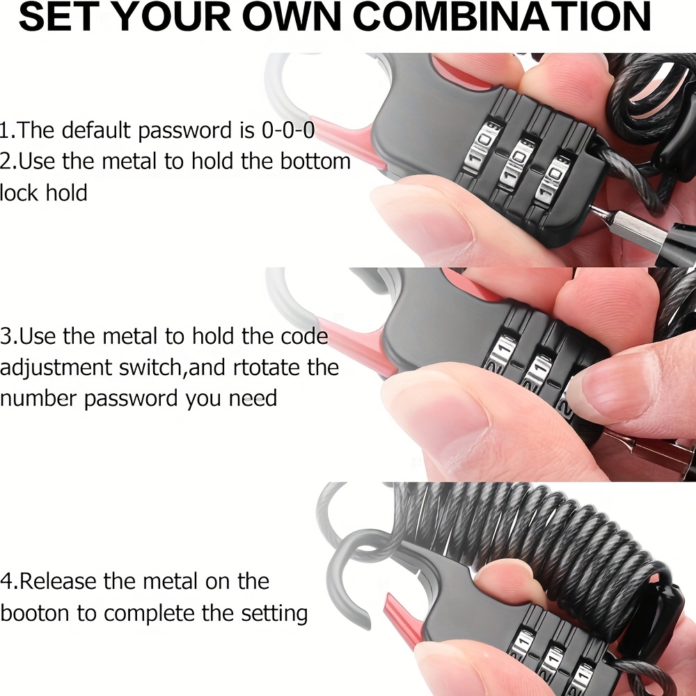 Lucchetto a Combinazione a 3 C - Laptop Backpack Anti Theft recensione e prezzo