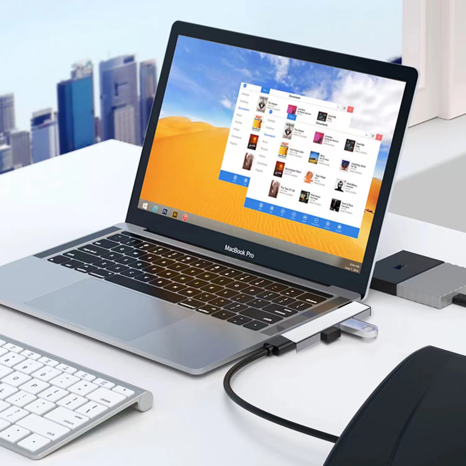 Hub USB C 3.0 Tipo C 3.1 Split - Mac Laptop Accessories recensione e prezzo