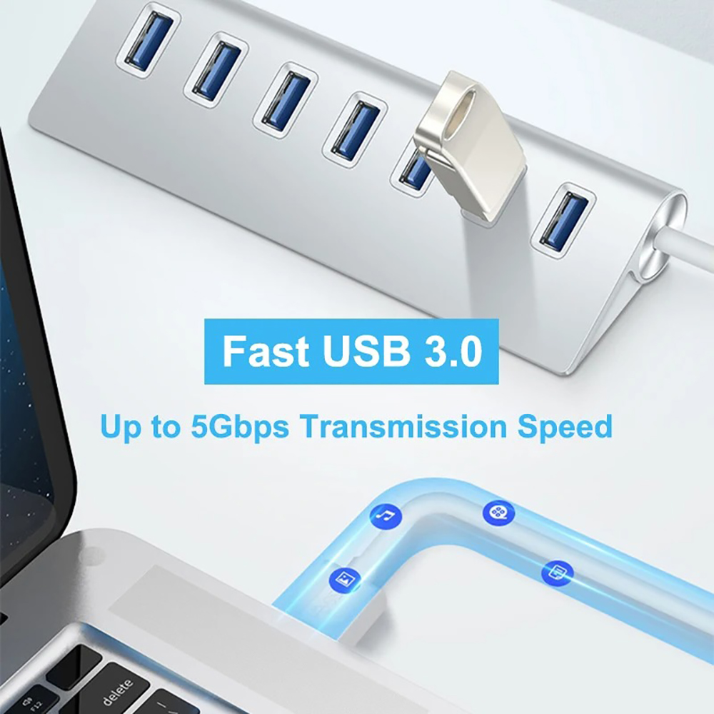 HUB USB 3.0 in lega di allumin - Mac Laptop Accessories recensione e prezzo