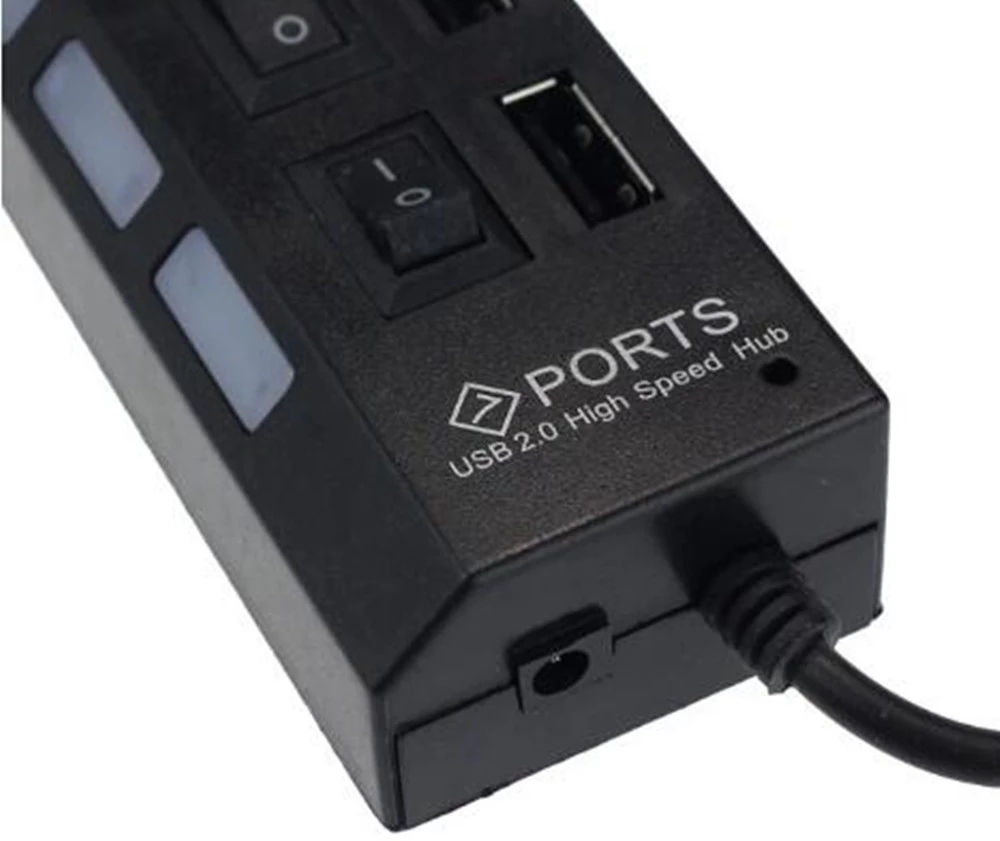 Splitter hub USB 2.0 a 7 porte - Laptop Accessories Computer recensione e prezzo